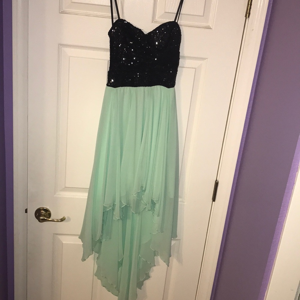 High-low semi formal dress